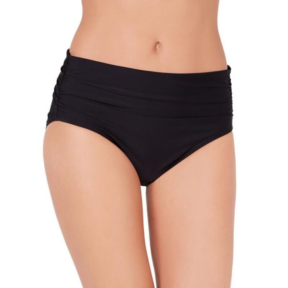 Calvin Klein Women's Convertible Bikini Bottoms Black XXL